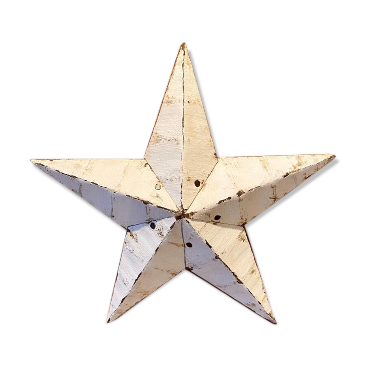 White amish star 30cm