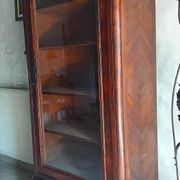 Antique wooden display cabinet – 235 cm