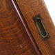 Pair of vintage oak sliding doors