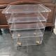 1970s plexiglass Hi-Fi furniture