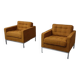 Pair of Florence Knoll lounge chairs for Knoll International
