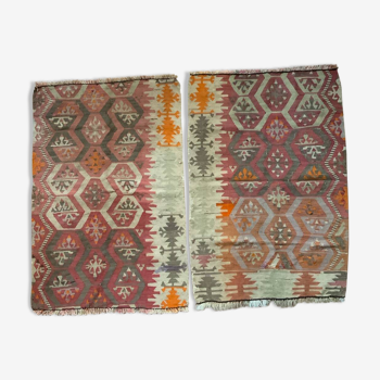 Paire de tapis kilim