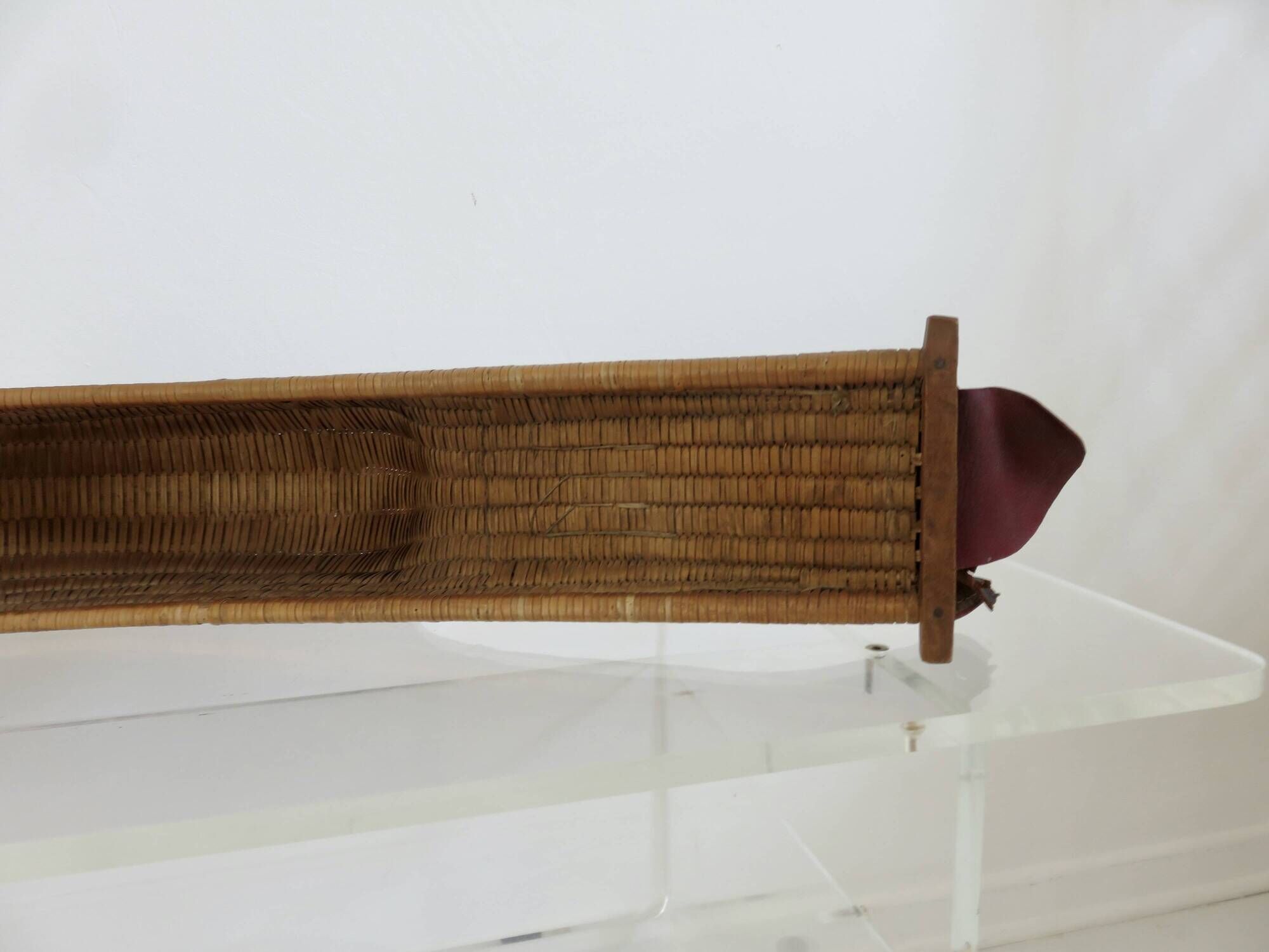 Old chistera, large glove, 64cm, Basque Country, jai alai, cesta punta