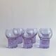 Set of 6 Alexandrit glasses designed by Sergio Asti for Arnolfo di Cambio,