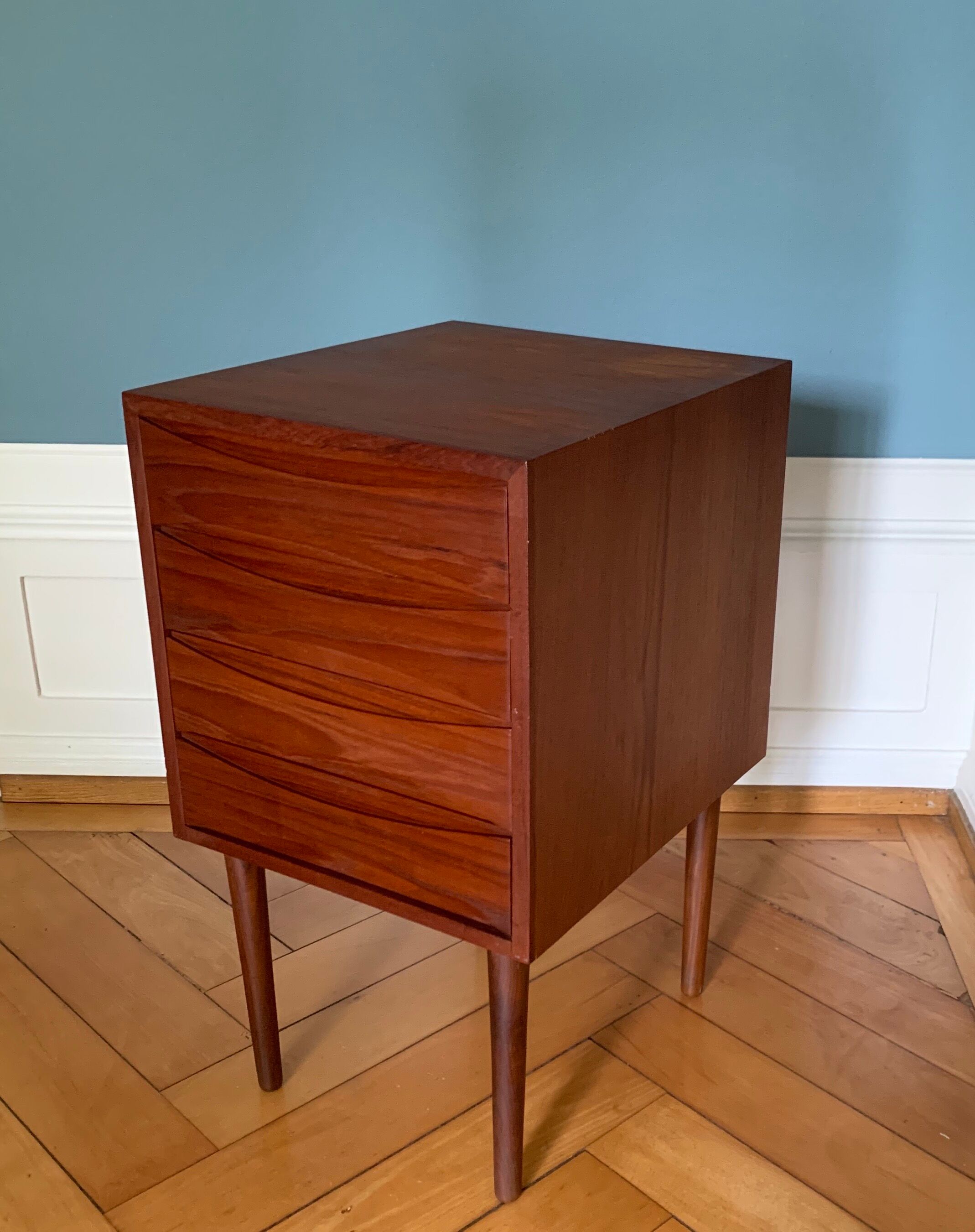 Danish MidCentury Teak Chest of Drawers by Arne Vodder