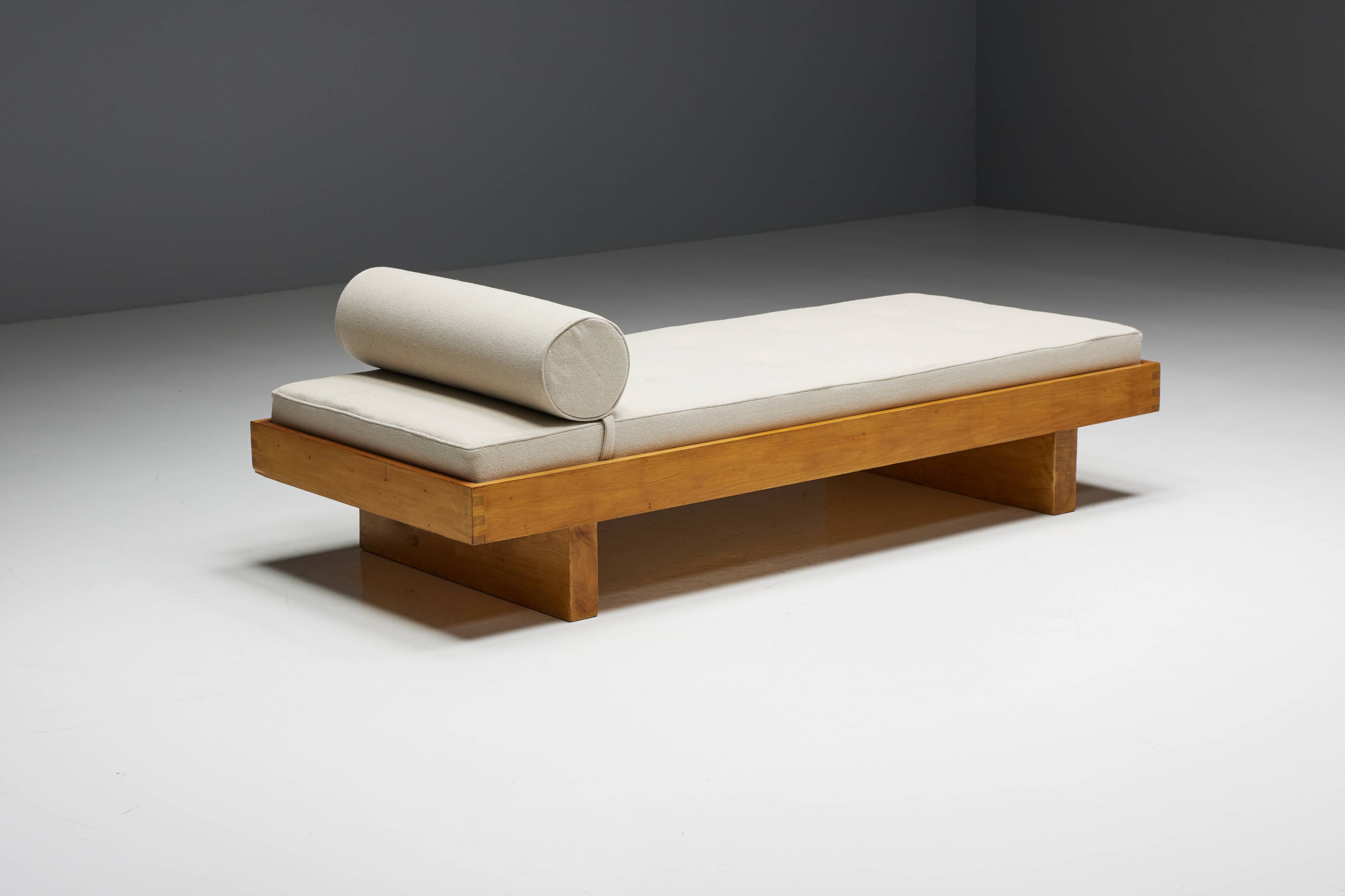 Daybed by Charlotte Perriand for Méribel Les Allues, France, 1960s