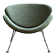 Chaise Orange Slice de Pierre Paulin pour Artifort