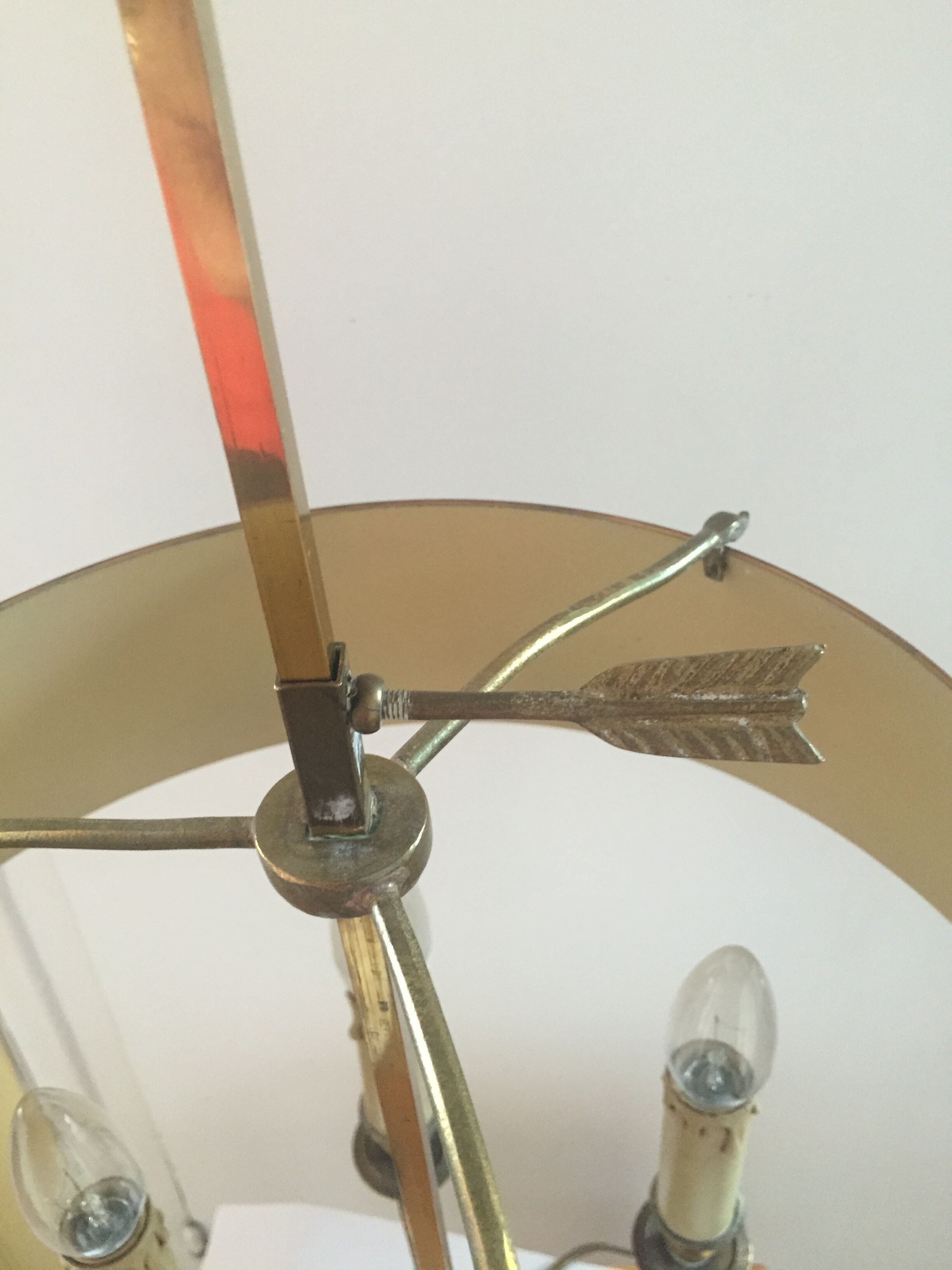 Empire 5-light bouillotte lamp