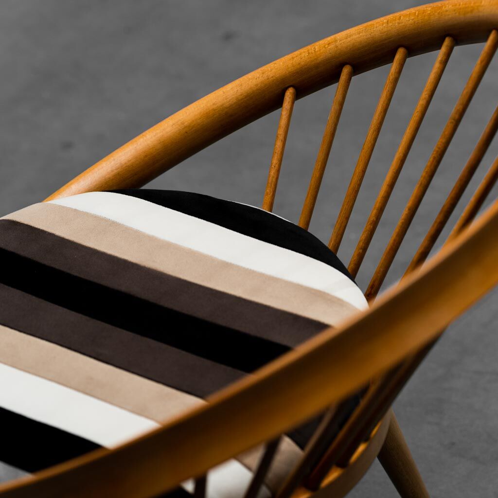 Circular armchair in 60