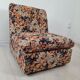 Modular sofa / Pair Armchairs - Fabric leaves - Vintage - Bonacina