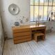 Bureau + commode + tabouret pin Maison Regain Savoie