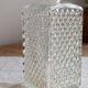 Vintage pressed glass whisky carafe