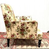 Flowered armchair