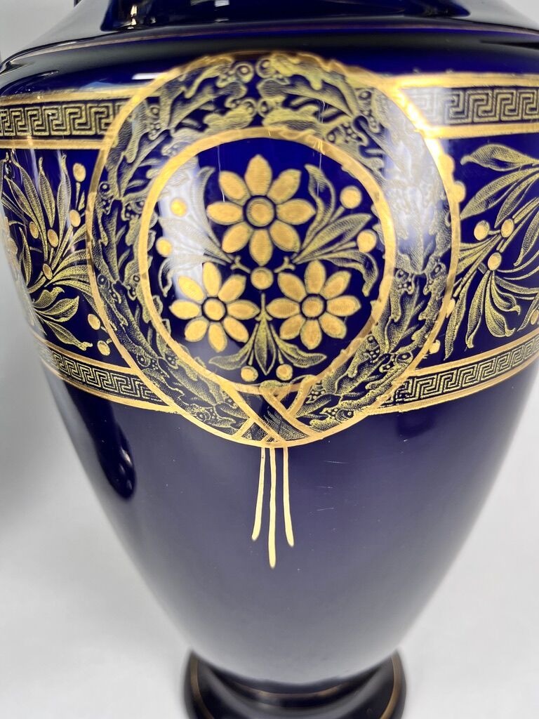 Vase Amphora Boch Frères Keramis 1890