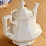 Small vintage porcelain jug Johnson Brothers with Pearl pattern.