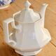 Small vintage porcelain jug Johnson Brothers with Pearl pattern.