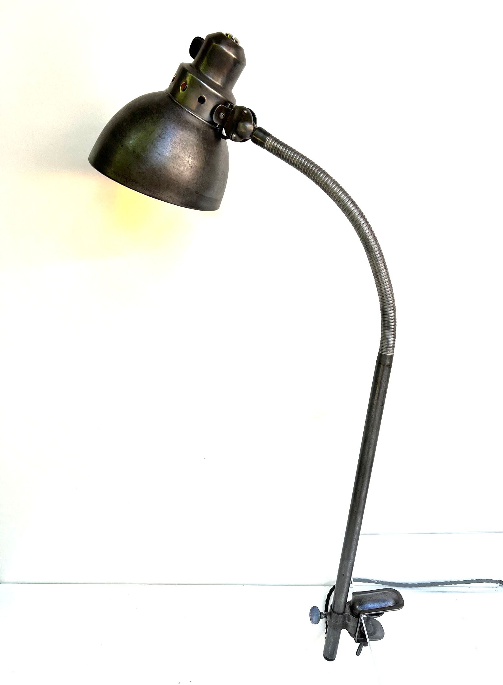 German lamp 1950 system a etau switch on socket bakelite