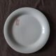 8 Longwy earthenware hotel plates 19th century initials RR