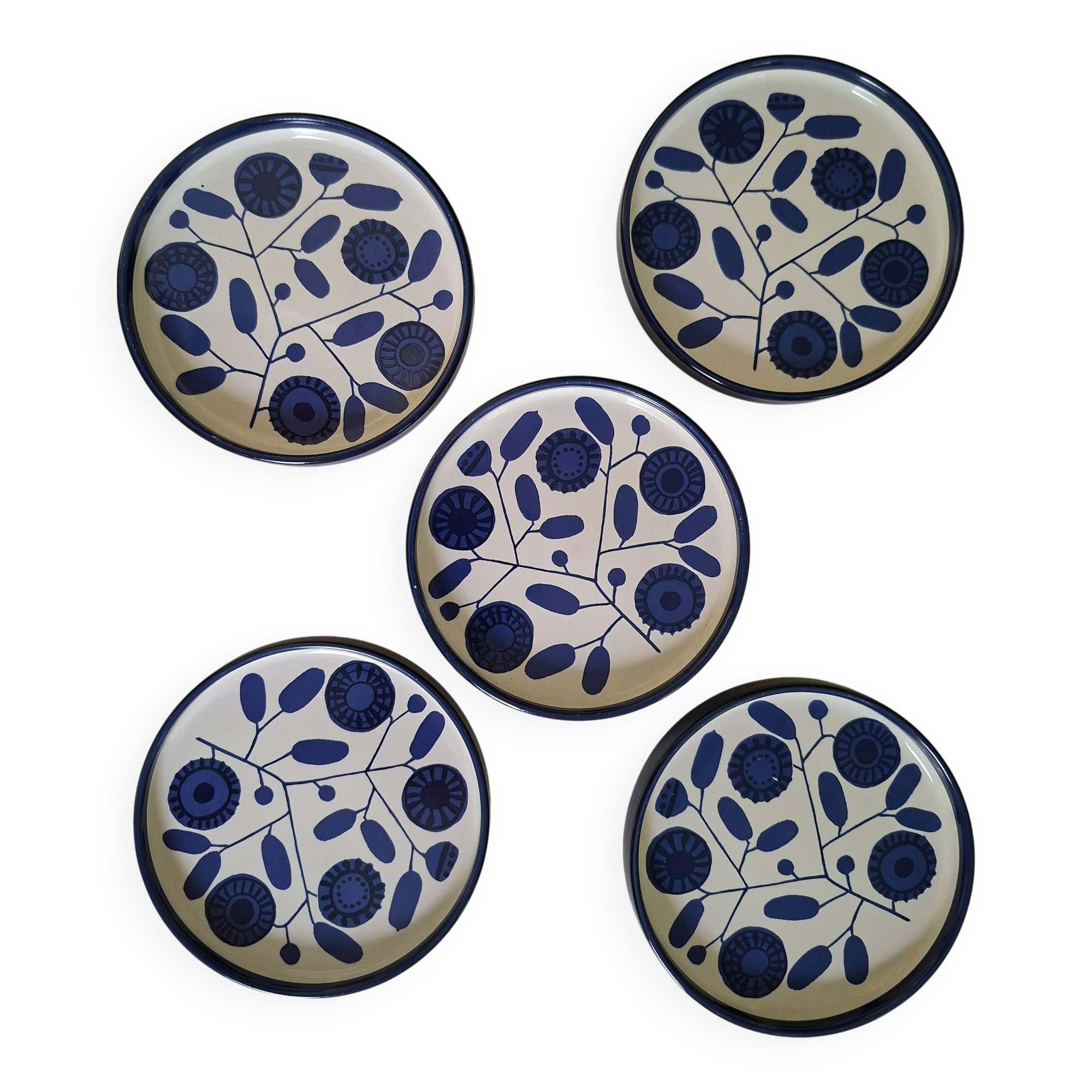 Saucer from the Melitta Stockholm series breakfast set