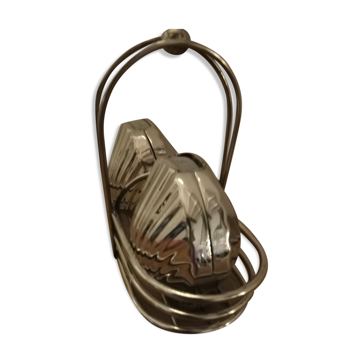 Salière et poivrière coquillage