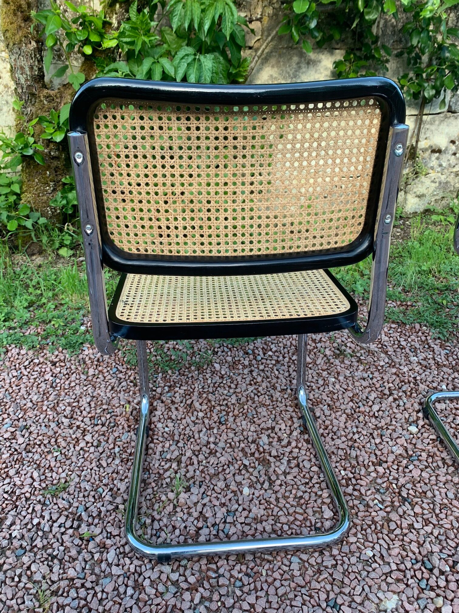 Pair of Cesca B32 chairs by Marcel Breuer