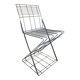 Chaise en métal Zig zag