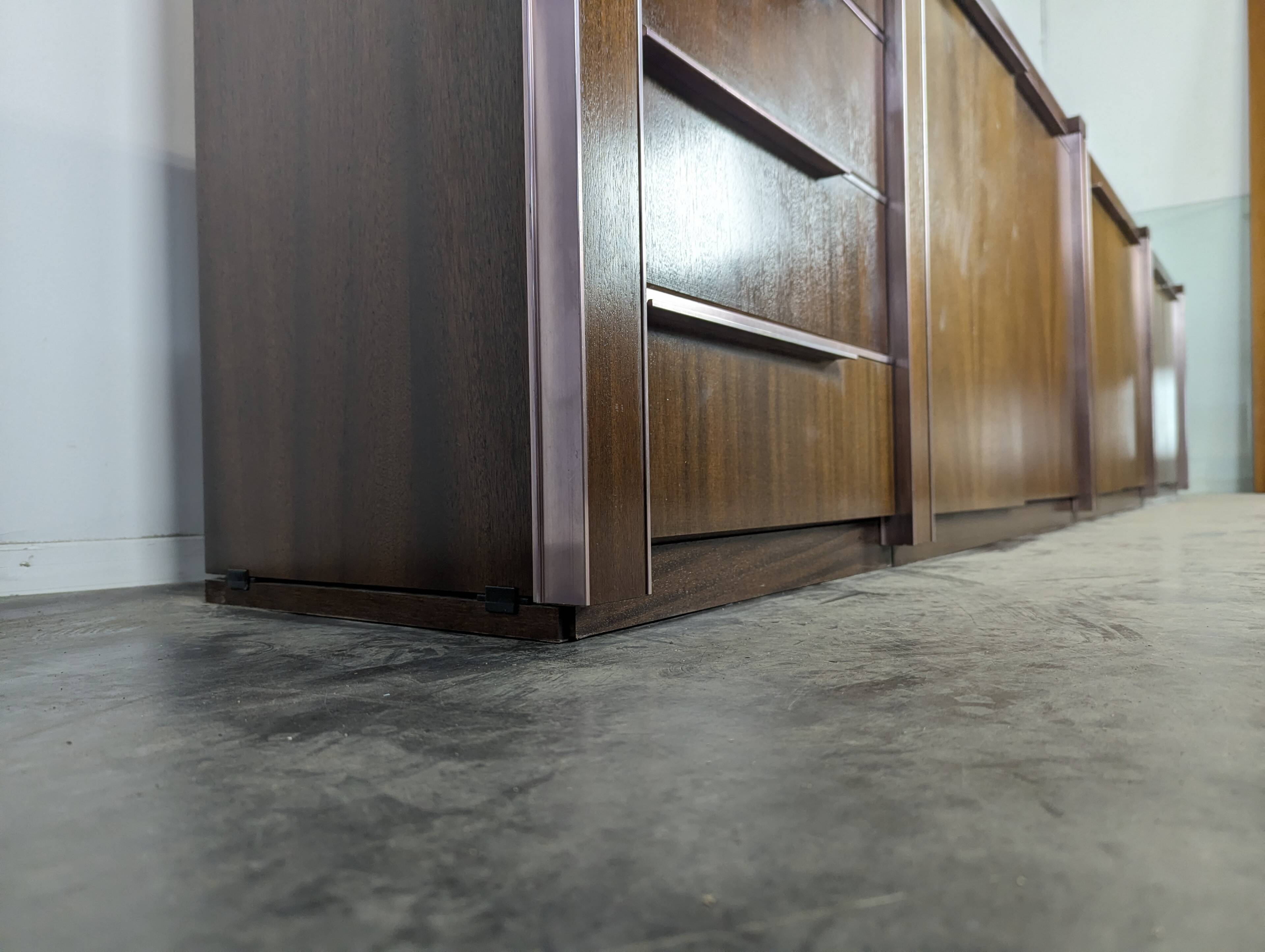 Large modular sideboard Italian design