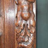 Buffet à  4 portes sculpté