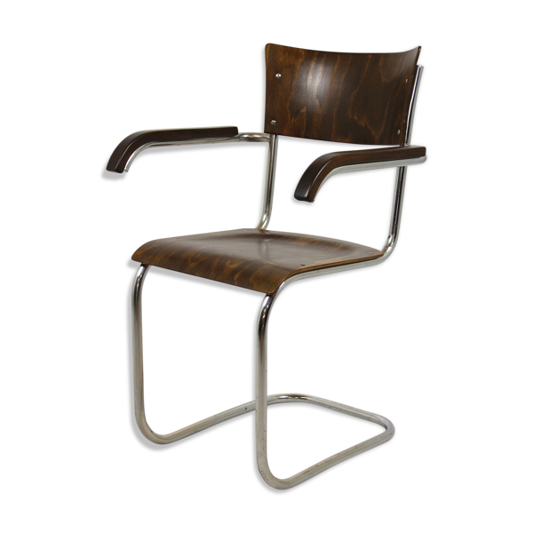 Chaise Fn 6 Cantilever par Mart Stam pour Mücke-Melder, années 1930