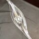 Long crystal fruit cup 1950 for thread or center table