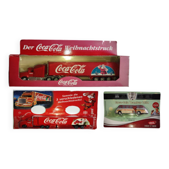 3 coca-cola vehicles