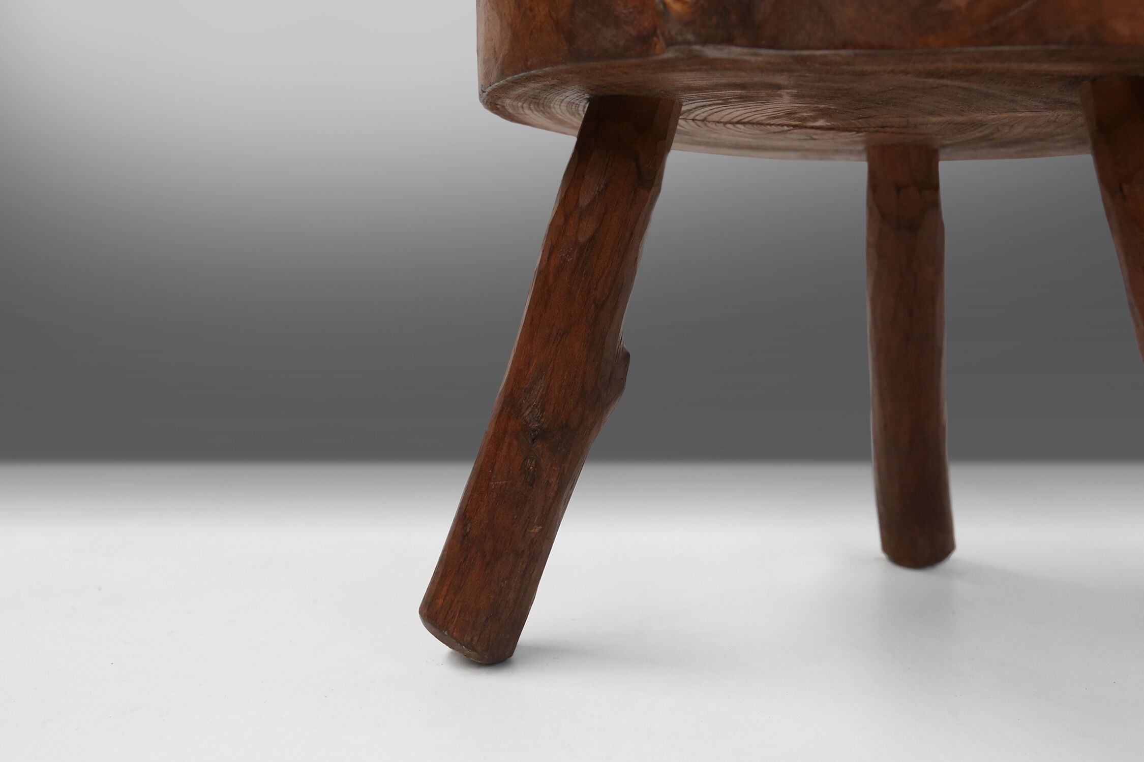 Rustic wooden stool  Ca.1935