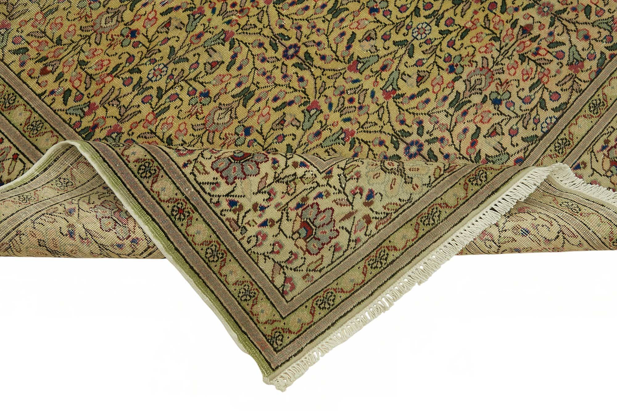 Turkish Wool Vintage Kayseri Rug 194 cm x 297 cm