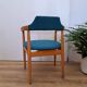 Wool armchair, Denmark 1960