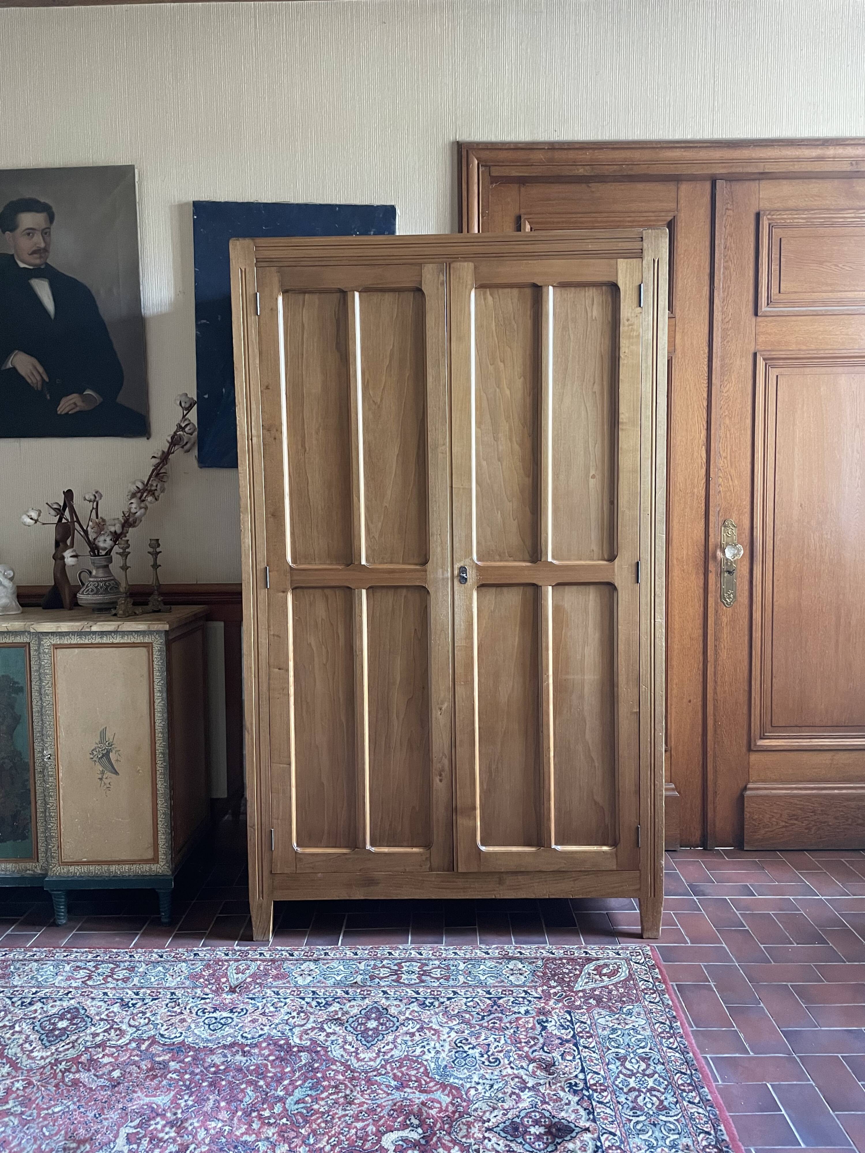 Old parisian wardrobe