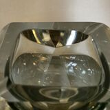 Murano glass ashtray by Flavio Poli for Seguso 60s