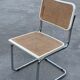 Cesca design chair b32 model in chrome