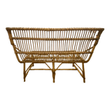 Rattan bench