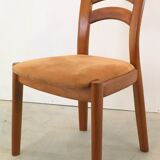 Set van 4 Glostrup eetkamerstoelen 'Gronsalen'