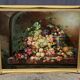 Still life with fruits. Oil on canvas. Signed.