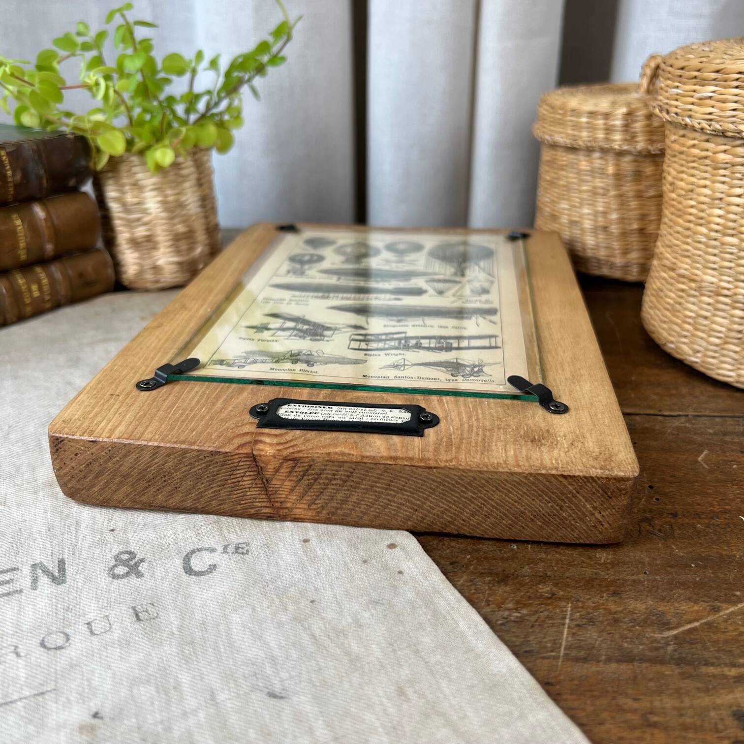 Illustrated Larousse board 1916 • “Aeronautics”