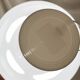 Lampe champignon en plastique blanc
