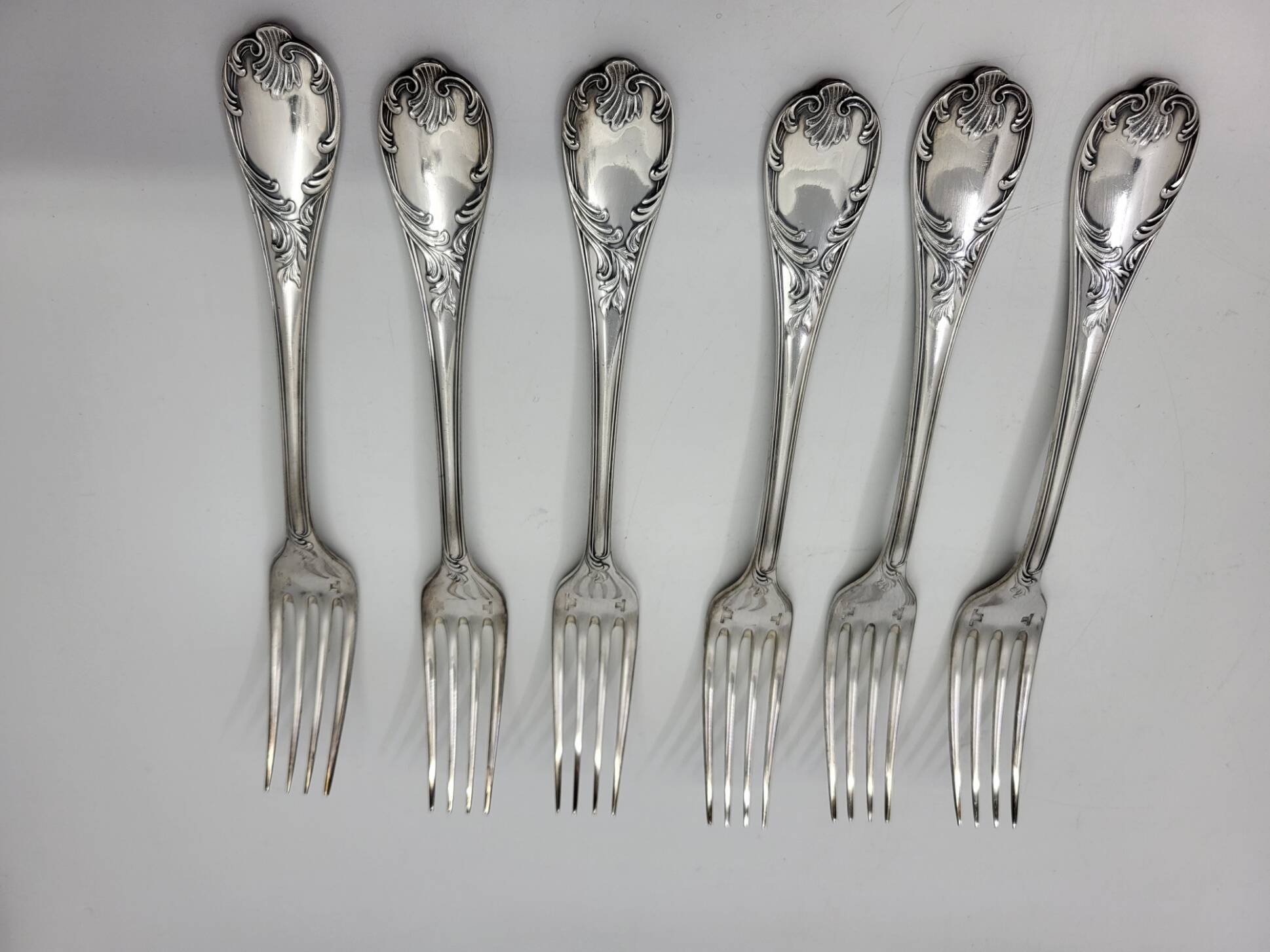Christofle silverware model Marly (set of 24) France