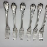 Christofle silverware model Marly (set of 24) France