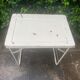 Table d’appoint pliante en fer