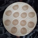 Set of 2 ceramic snail dishes