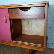 1950s enfilade with three sliding doors