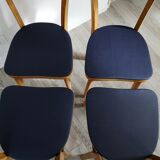 4 bistro Mahieu chairs