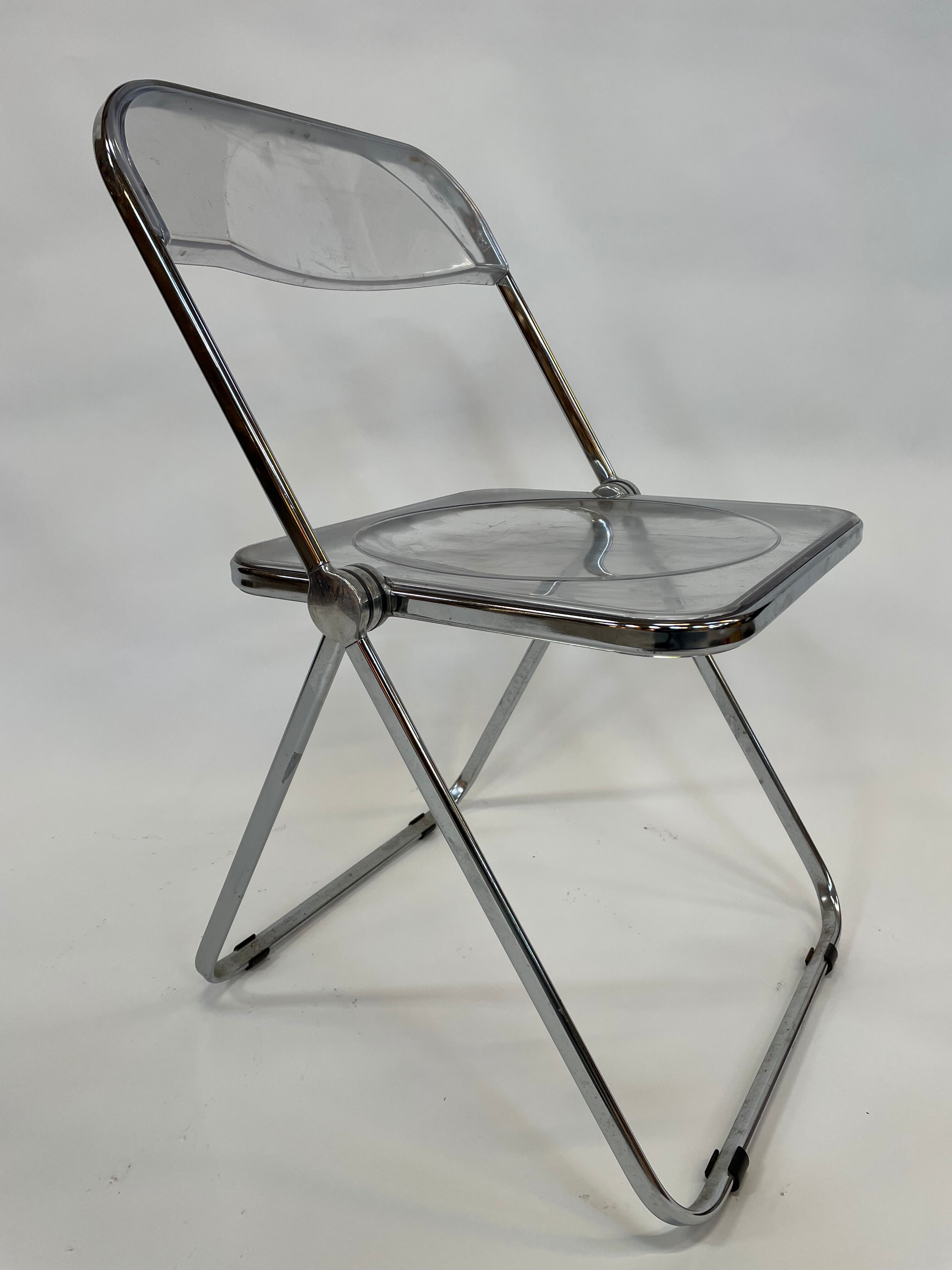 Folding chair by Giancarlo Piretti for Castelli