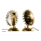 Lampe de table en laiton par Rupert Nikoll, lot de 2
